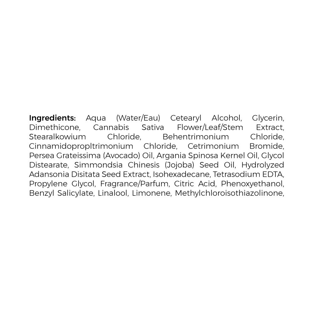 CBD conditioner ingredients list