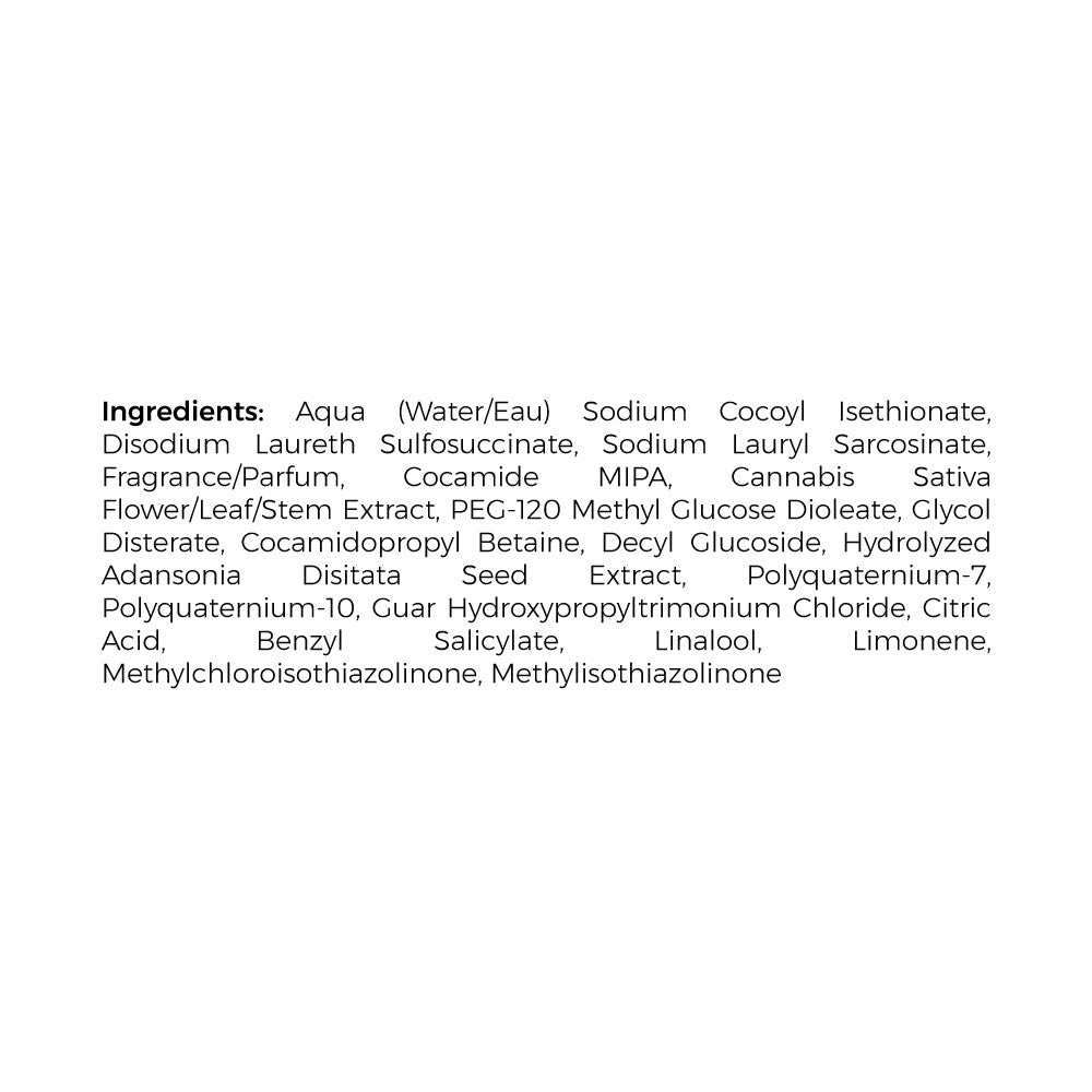 cbd shampoo ingredients